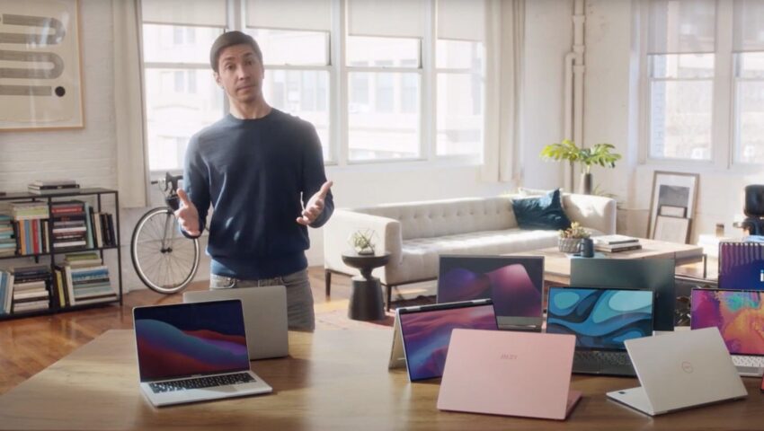 Джастін Лонг, колишнє обличчя “I’m a Mac”, рекламує ноутбуки на чіпах Qualcomm Snapdragon X