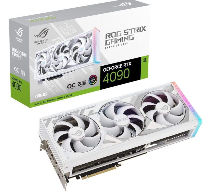 Palit готує випуск відеокарти GeForce RTX 4090 GameRock White