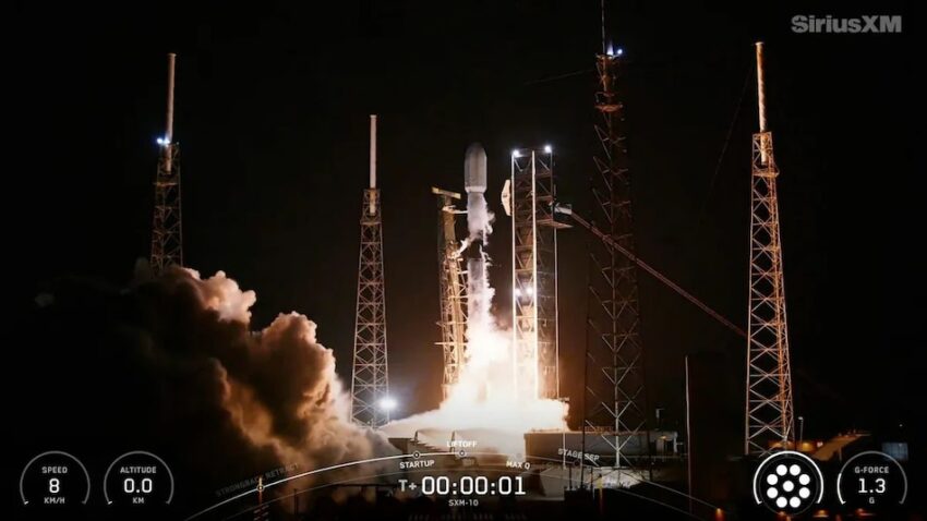 SpaceX Launches SiriusXM’s SXM-10 Satellite, Nails Booster Landing