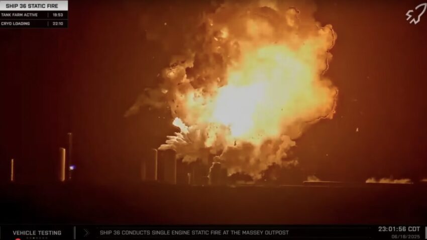 Наступний Starship від SpaceX вибухнув під час тестування в Південному Техасі