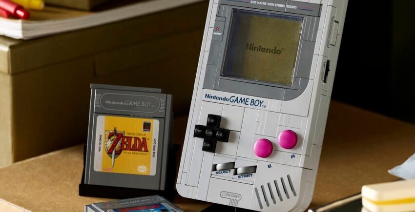 Ось офіційний Nintendo Game Boy від Lego