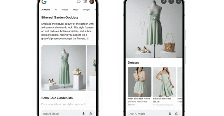 Режим штучного інтелекту Google створить віртуальний одяг, щоб допомогти вам обрати справжній