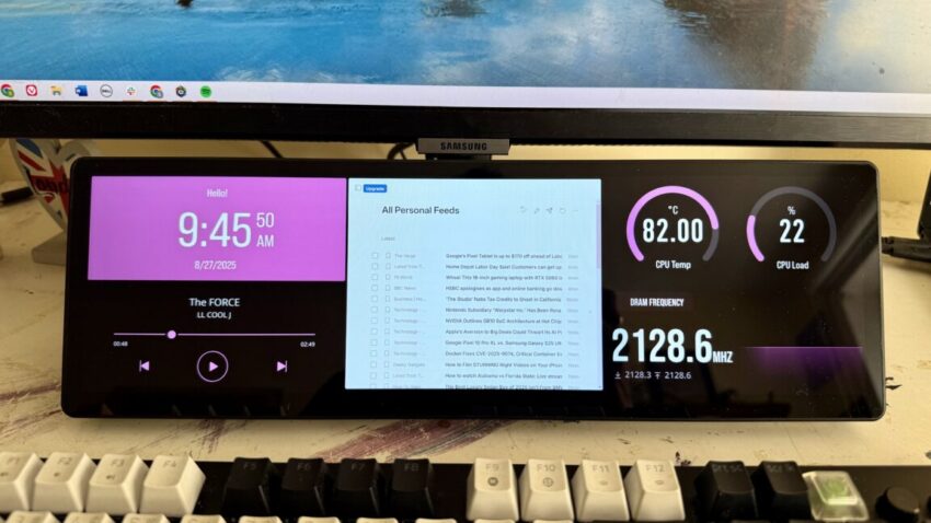 Екран Corsair для підключення до ПК дозволив мені стежити за компонентами комп'ютера та новинами