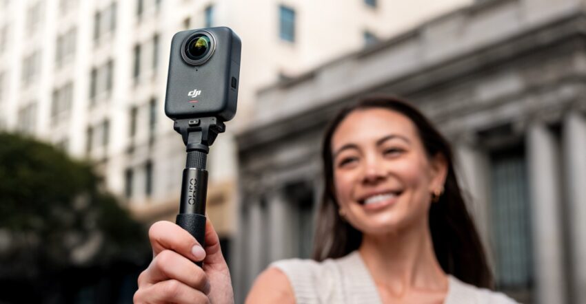Перша 360-градусна камера DJI здатна безперервно записувати 8K відео понад 100 хвилин