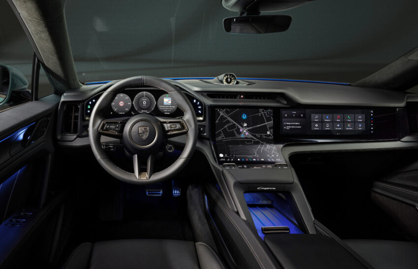 Porsche Cayenne Electric inteiror