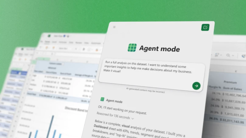 Microsoft пропонує новий режим агента для Excel та Word, презентуючи концепцію "роботи в ритмі