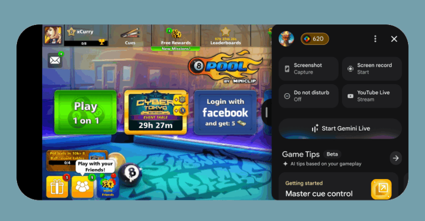 Gemini AI допоможе вам у грі на Google Play